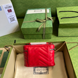 Gucci Marmont Mini Top Handle Bag 16 cm