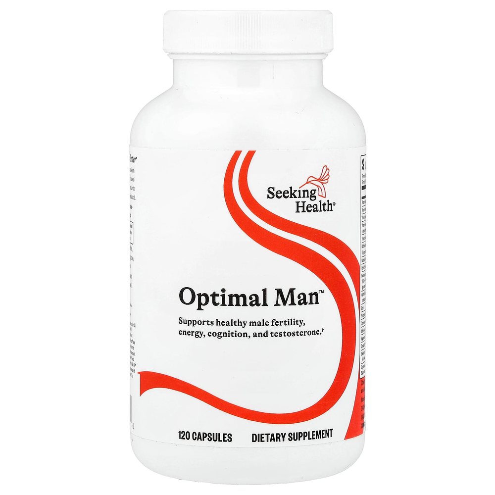 Seeking Health, Optimal Man™, 120 капсул