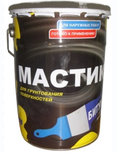 Мастика битумная универсальная для гидроизоляции