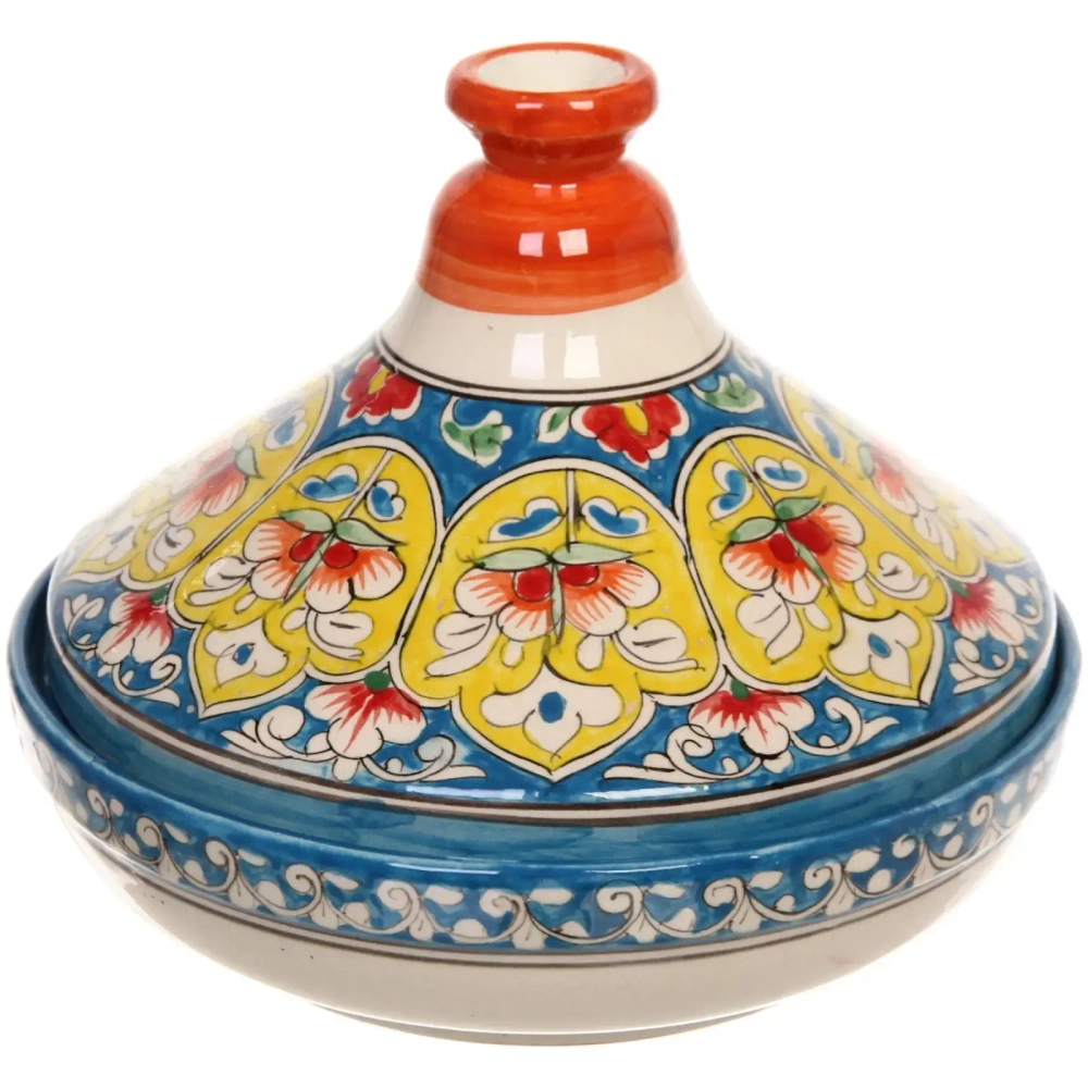 Блинница большая Qora galam Риштанская керамика 20*17см