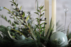 Новогодняя композиция Зимние узоры