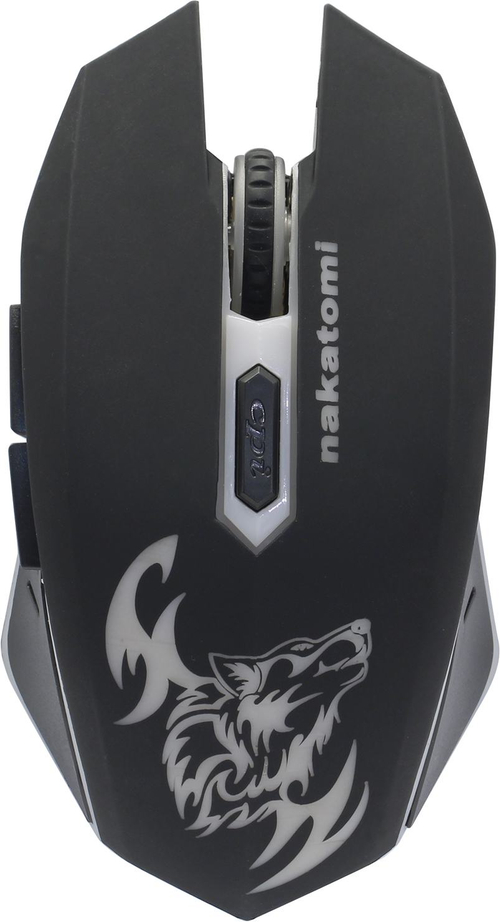 Nakatomi Wireless Optical Mouse <MROG-15UR>  (RTL)  USB 6btn+Roll