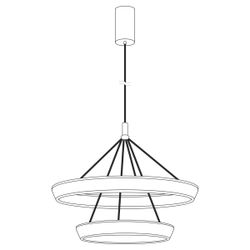 Citilux Tavi CL717013 Подвесная светодиодная люстра