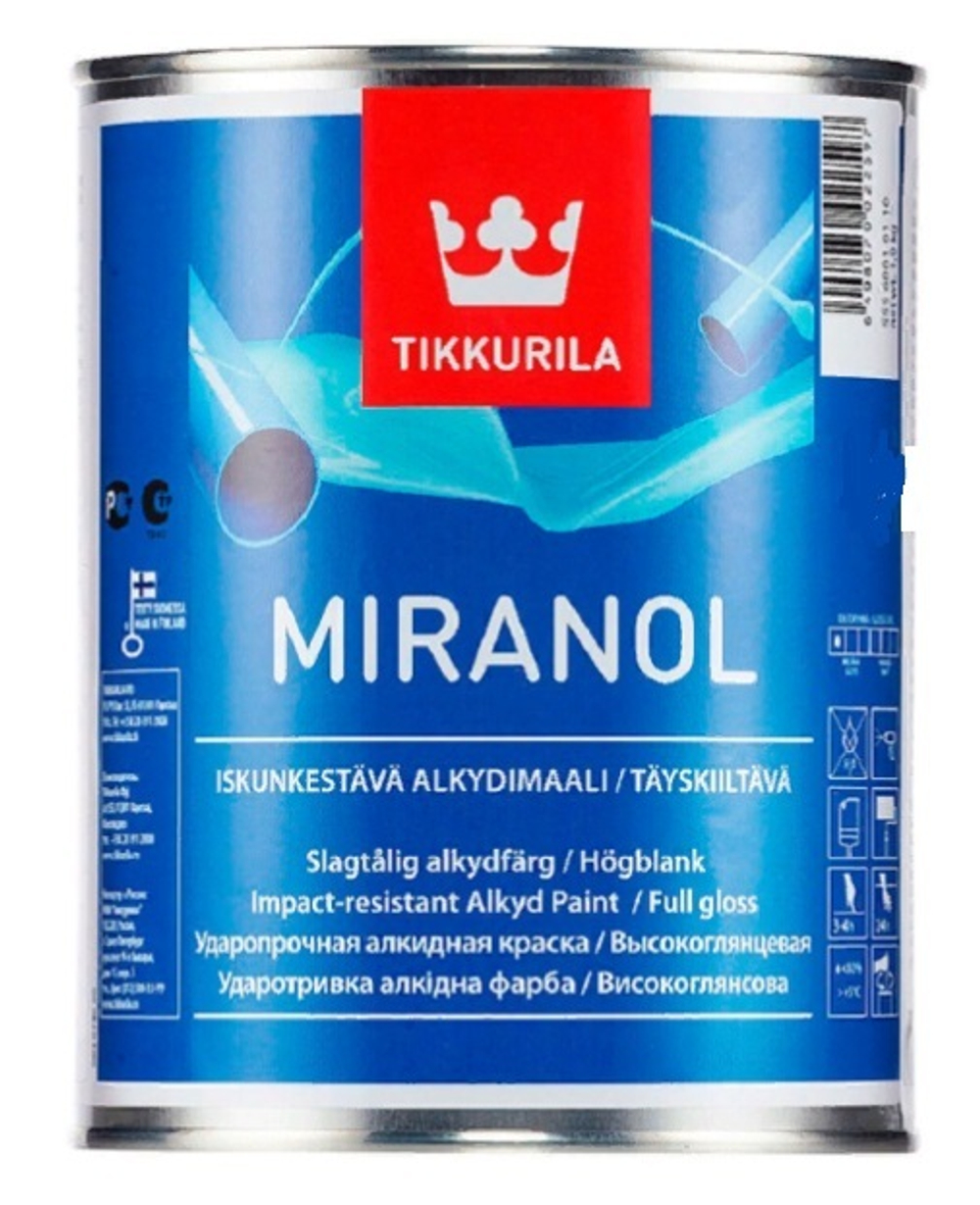 TIKKURILA Miranol эмаль база А 0.9 л