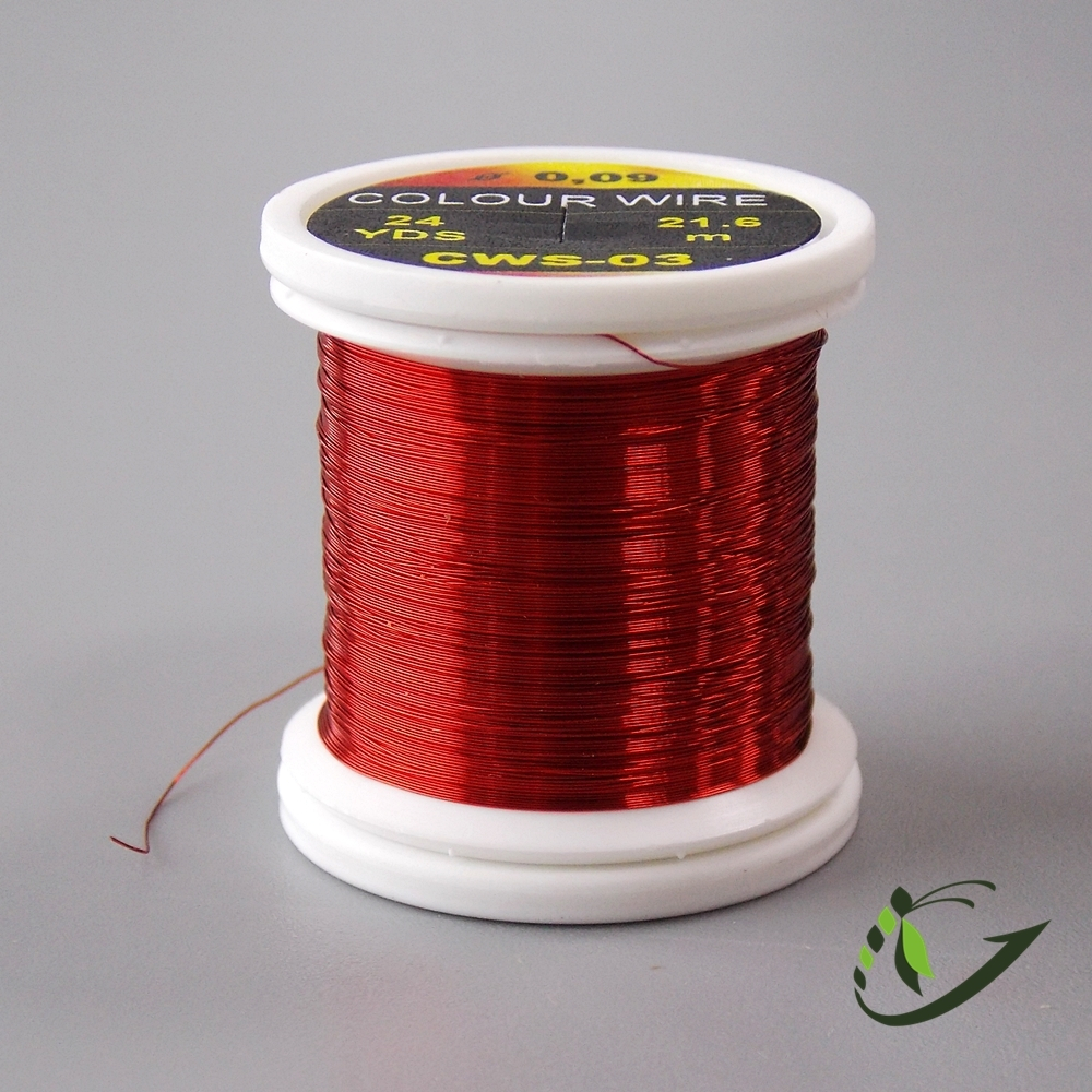 HENDS Проволока металлическая Color Wire 0,09 25 Yards