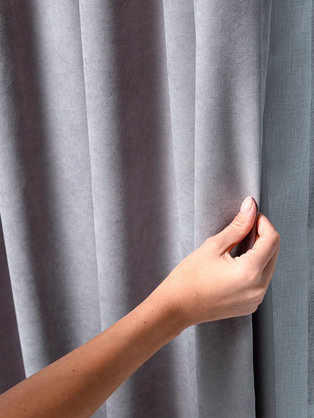 Комплект штор на шторной ленте 200х250 см - 2 шт