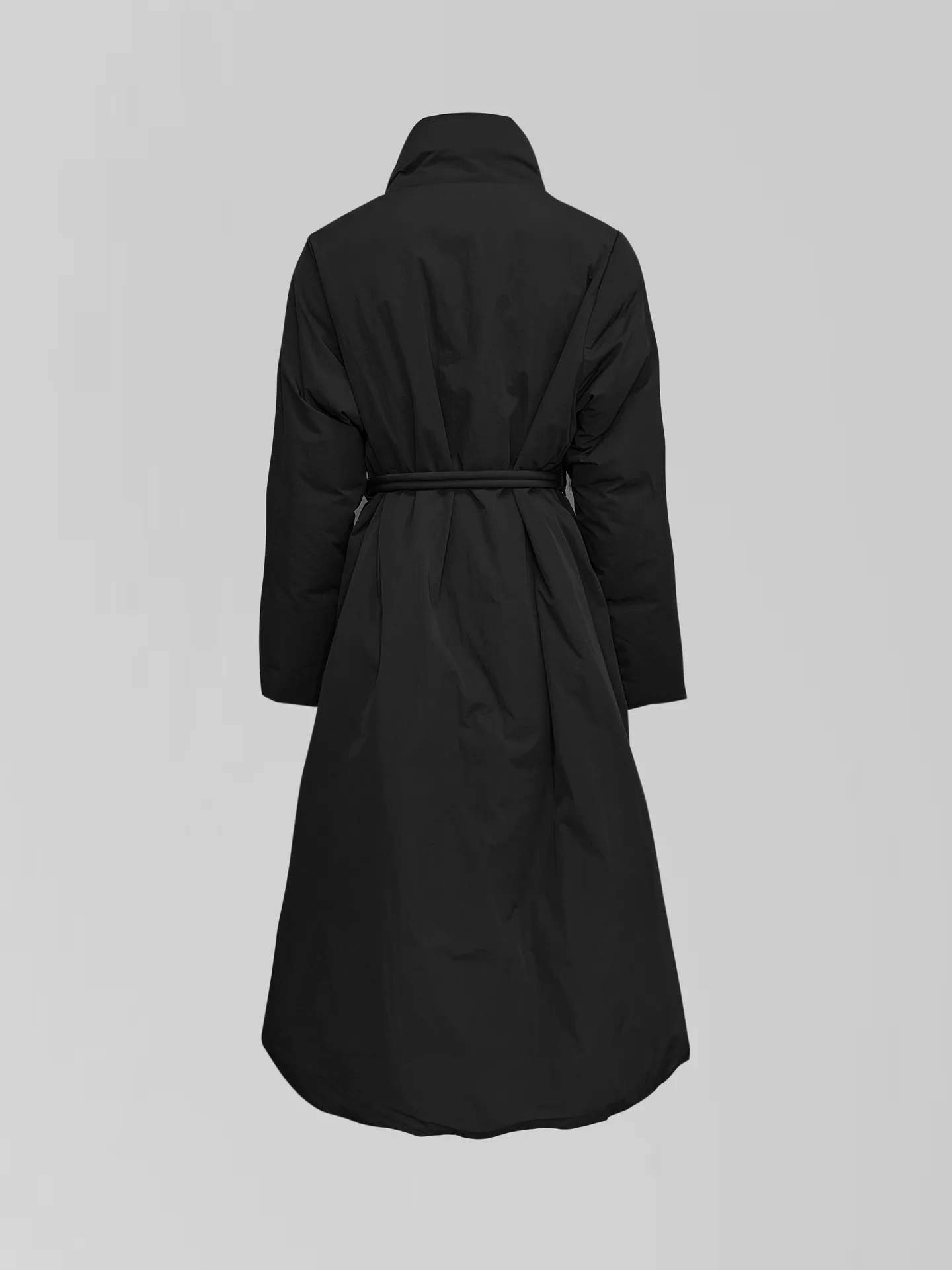 Куртка-одеяло однотонная с шарфом