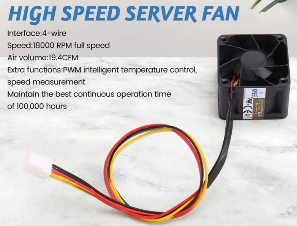 4028 12 В 1A DBTB0428B2G высокоскоростной серверный вентилятор