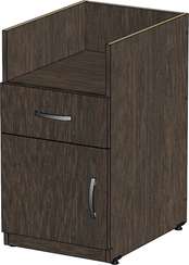 Корпус тумбы приставной 1 ящик