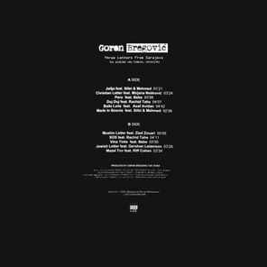 Goran Bregovic / Three Letters From Sarajevo (Opus 1)(LP)