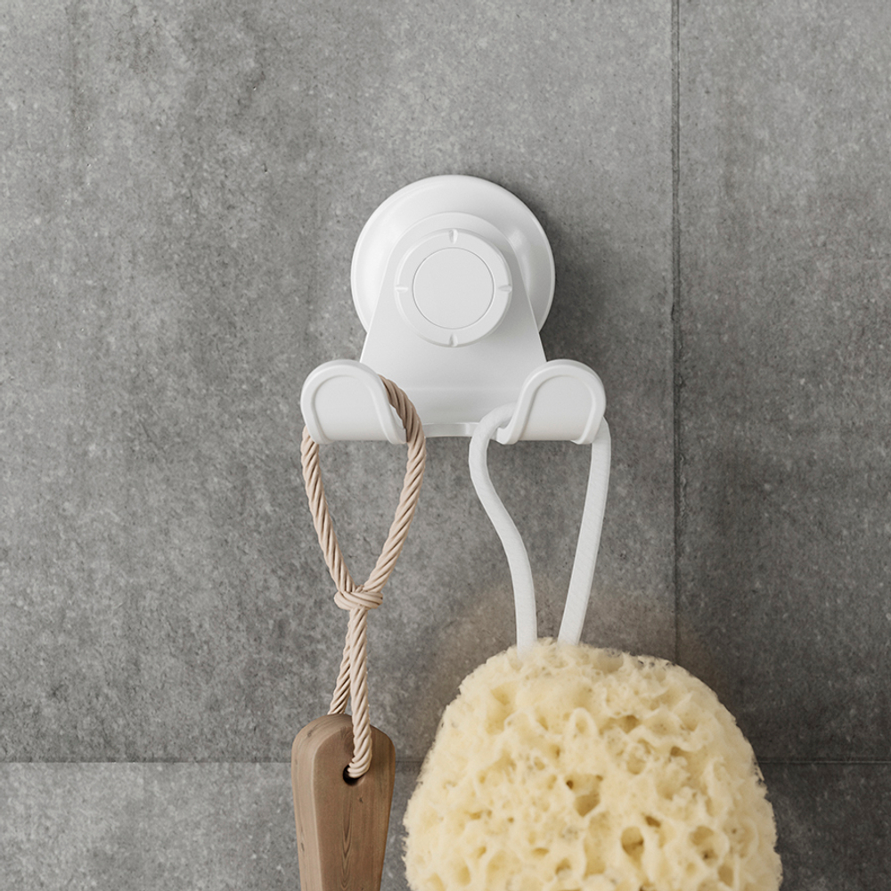 Крючок универсальный flex adhesive, белый