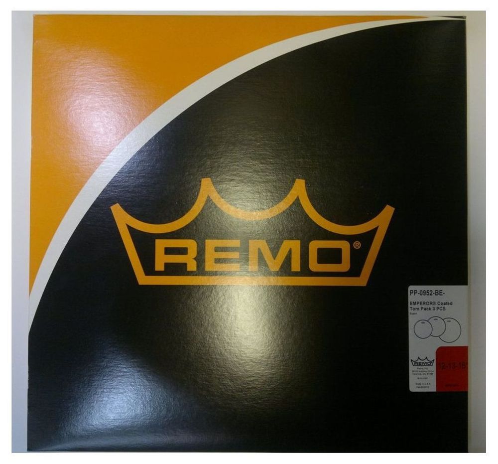 Набор Пластиков Emperor Coated 12&quot;, 13&quot;, 16&quot; Remo Pp-0952-Be