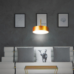 358763 OVER NT21 148 матовое золото Подвесной светодиодный светильник, длина провода 2м IP20 LED 30W 4000K 2600Лм 100-265V PROMETA