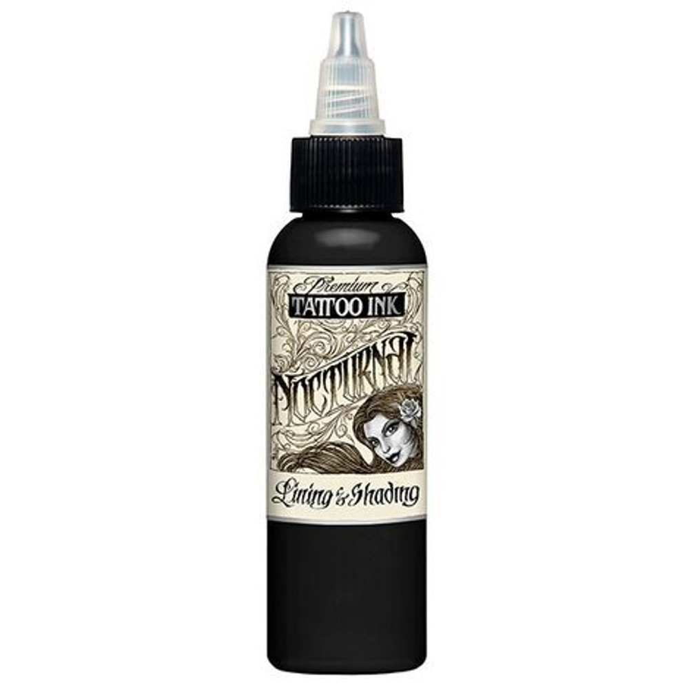 super black tattoo ink 30 ml