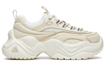 FILA FUSION Fila tide brand Ray 1 Pose Ray thick-soled non-slip wear-resistant balance increased low-cut daddy shoes women's beige