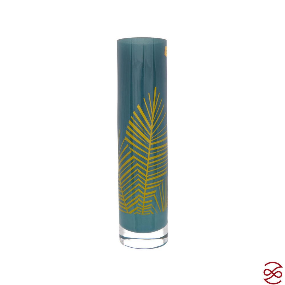 Ваза Сrystalex 24 см синяя