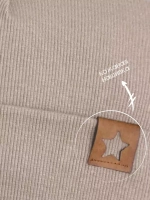 Шапка детская с ушками на осень