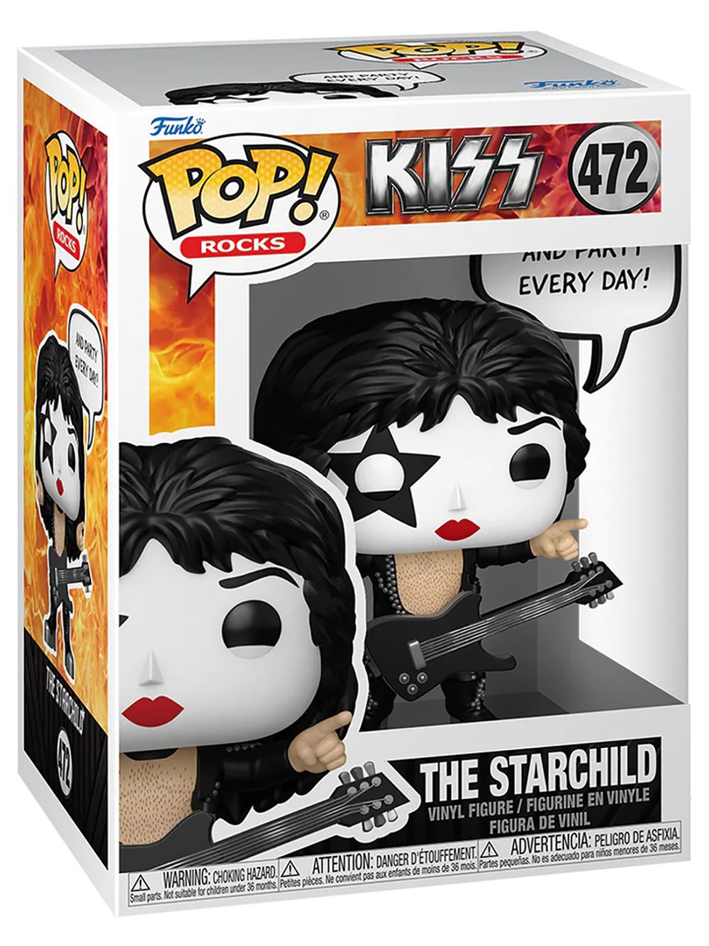 Фигурка Funko POP! Rocks KISS The Starchild (R&R All Night) (472) 84126