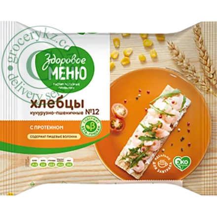 Хлебцы Здоровое Меню кукурузно-пшеничные № 12 90 гр