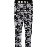 Леггинсы х/б DKNY Черный/Принт: белые надписи-логотипы (Девочка)