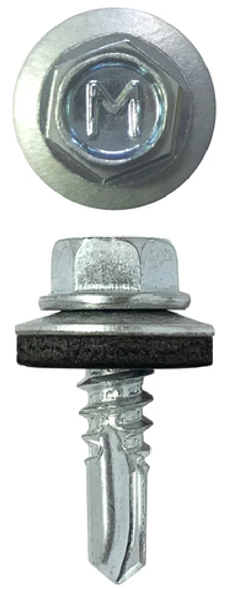 Саморезы кровельные цинк 5,5х19 DAXMER 10шт