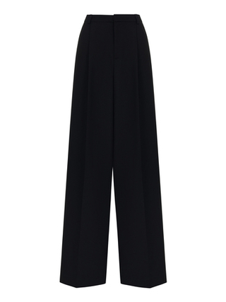 Брюки Loran черные с атласом,черные