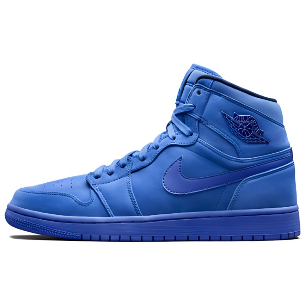 Кроссовки Jordan Air Jordan 1 Retro High Blue Void (Женская размерная сетка)