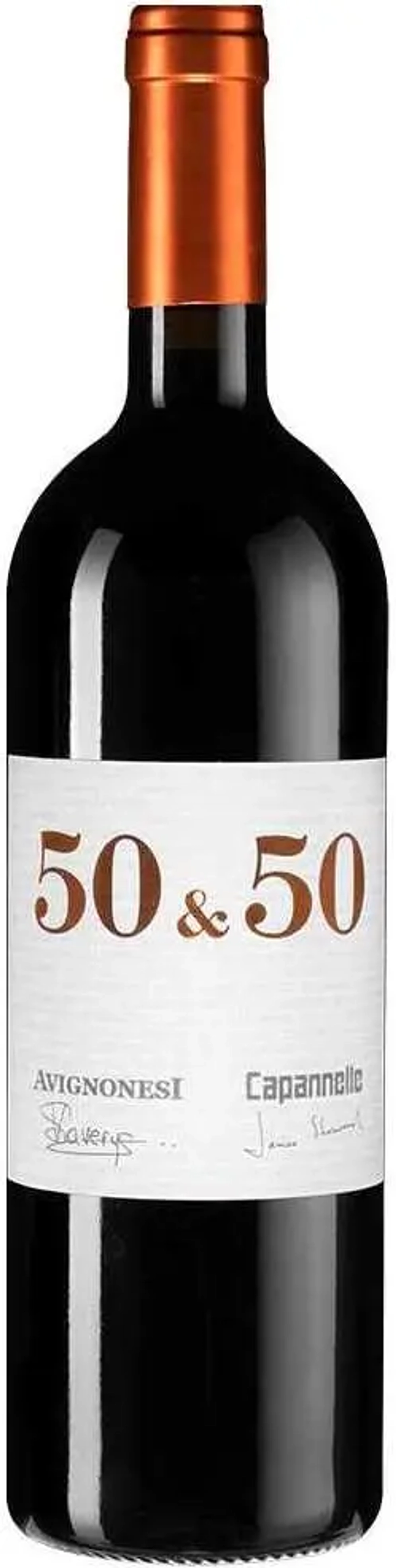 Вино Avignonesi-Capannelle, 50 & 50, Toscana IGT, 2019, 0.75 л
