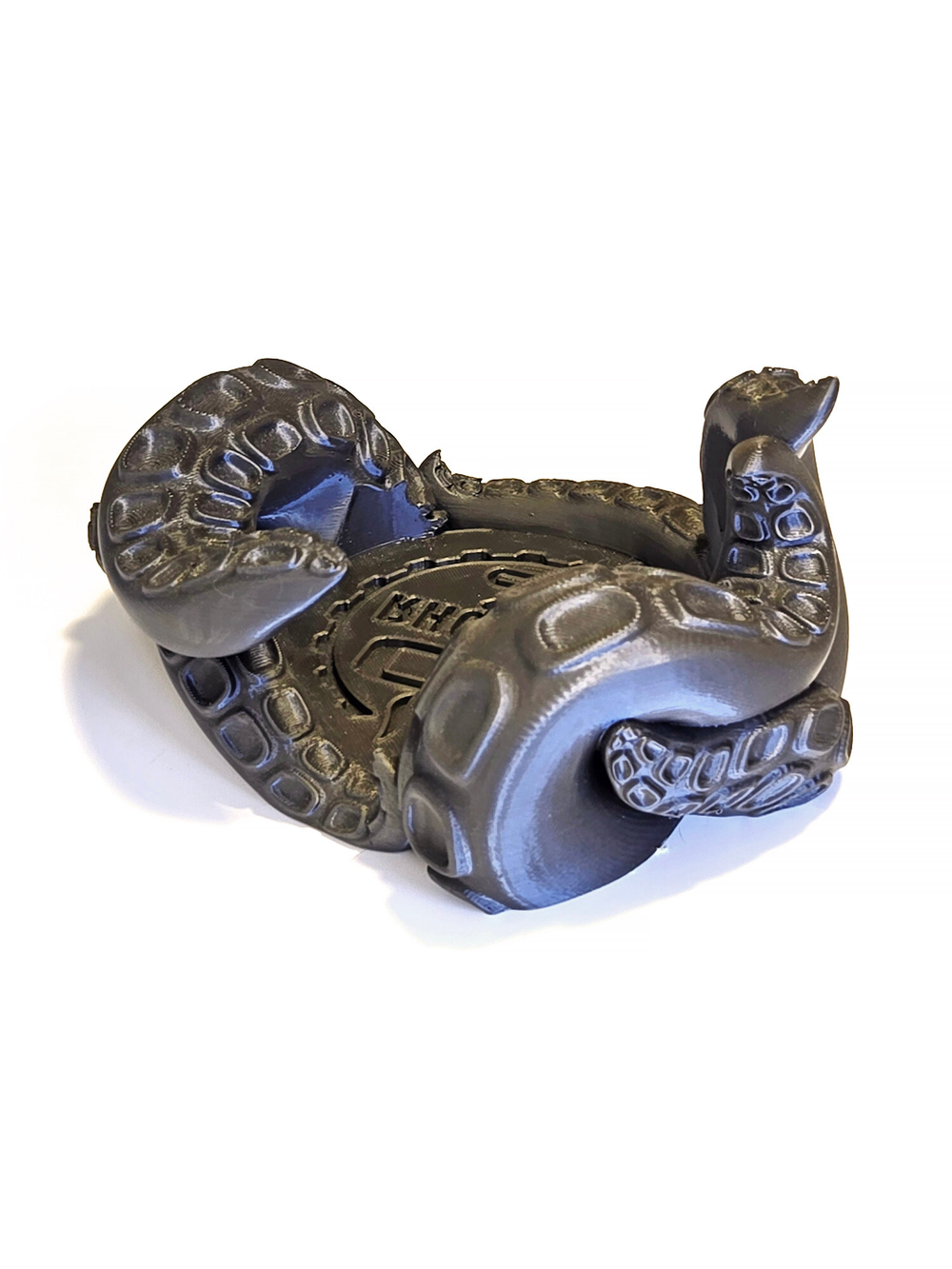 "Щупальца" - подставка для Яндекс станции Мини2 (Яндекс-Алиса), 3D печать, серая