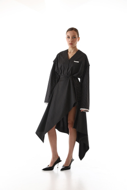 Костюм трансформер с баской Black