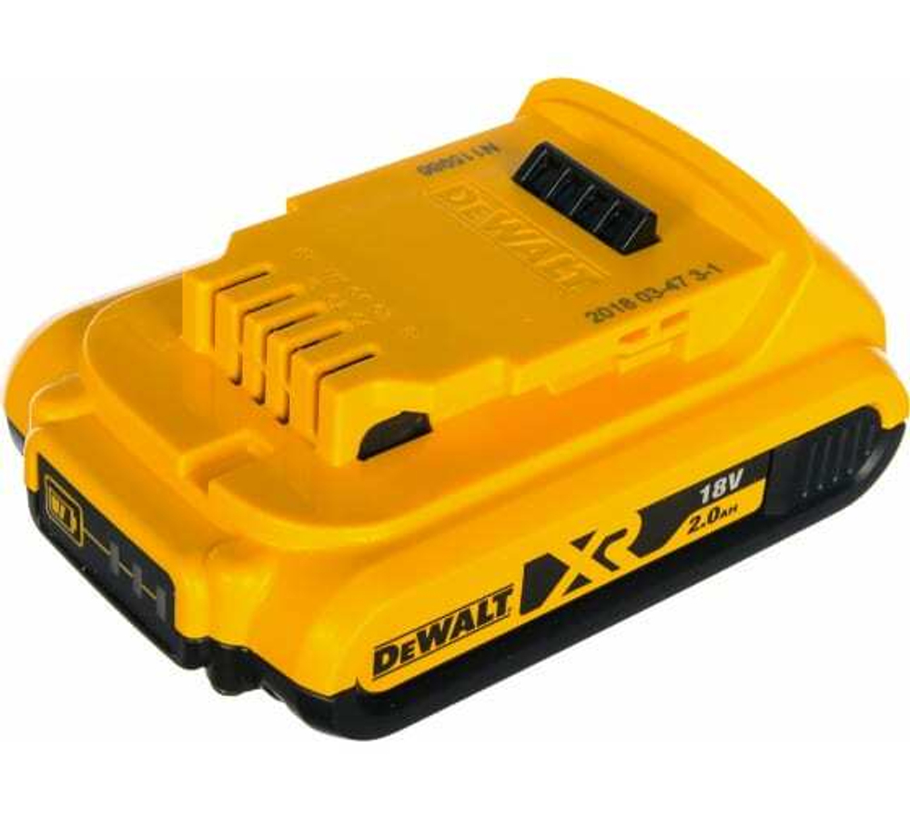 Аккумулятор DeWALT 18V 2.0Ah XR DCB183