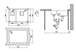Кухонная мойка OULIN 0369 R схема