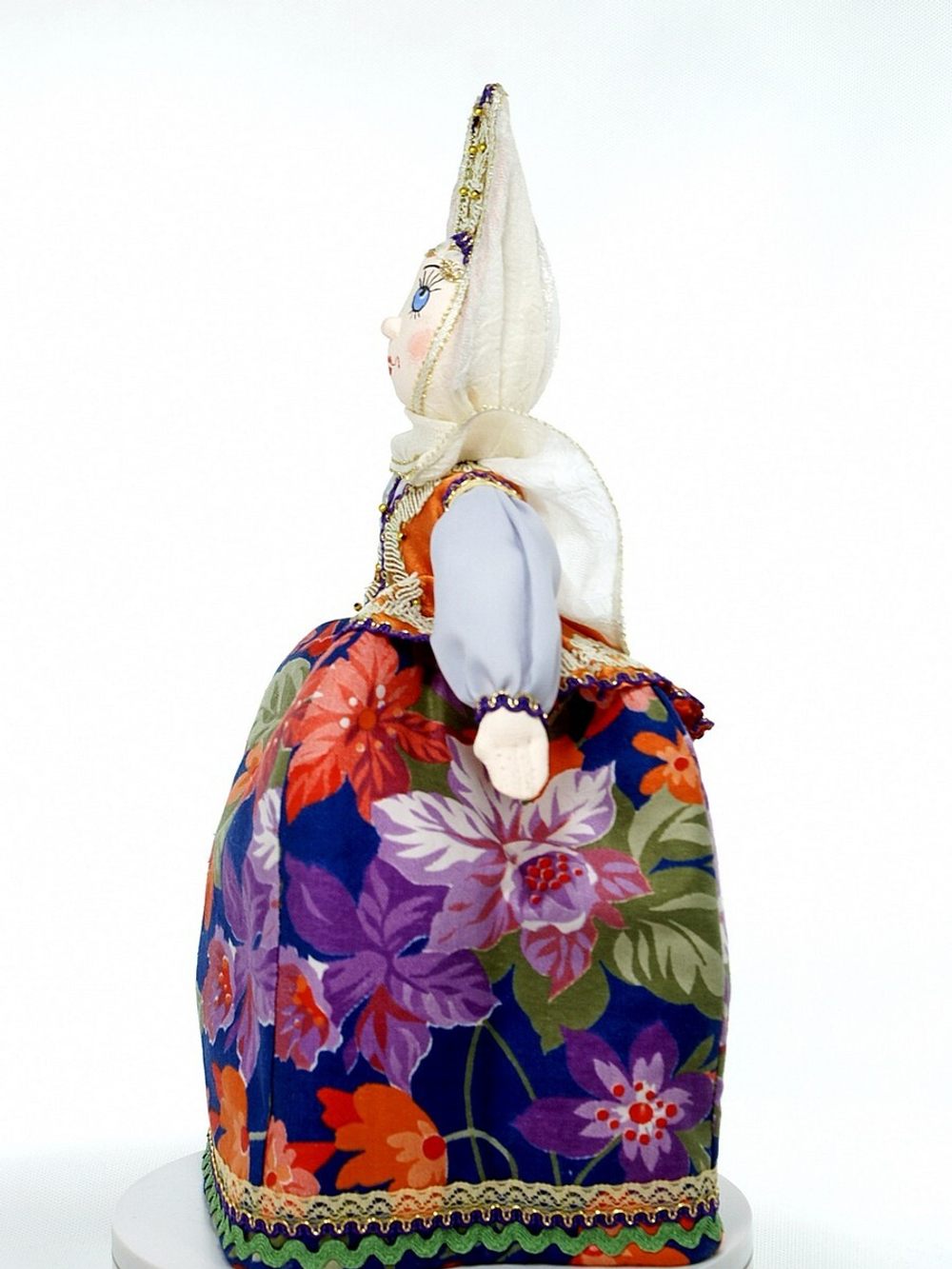 Кукла Баба на чайник текстильная