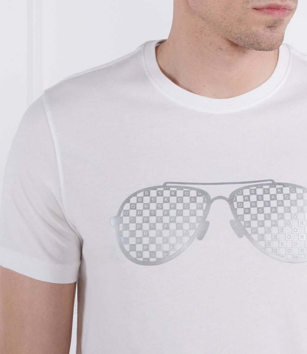 футболка checker aviator Michael Kors - белый(CR351BUFV4)