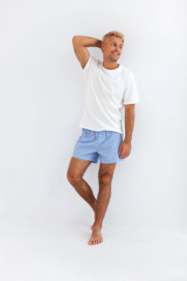 Мужская пижама с шортами Lamberto