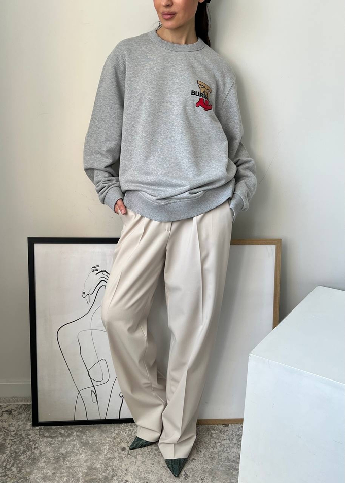 Хлопковый свитшот Burberry, L