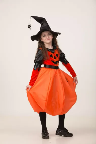 Карнавальный костюм &quot;Тыквочка&quot;, размер 140-72, Батик (6073-140-72)