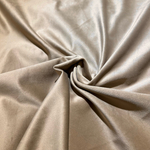 Штора из бежевого бархата 200*270 см