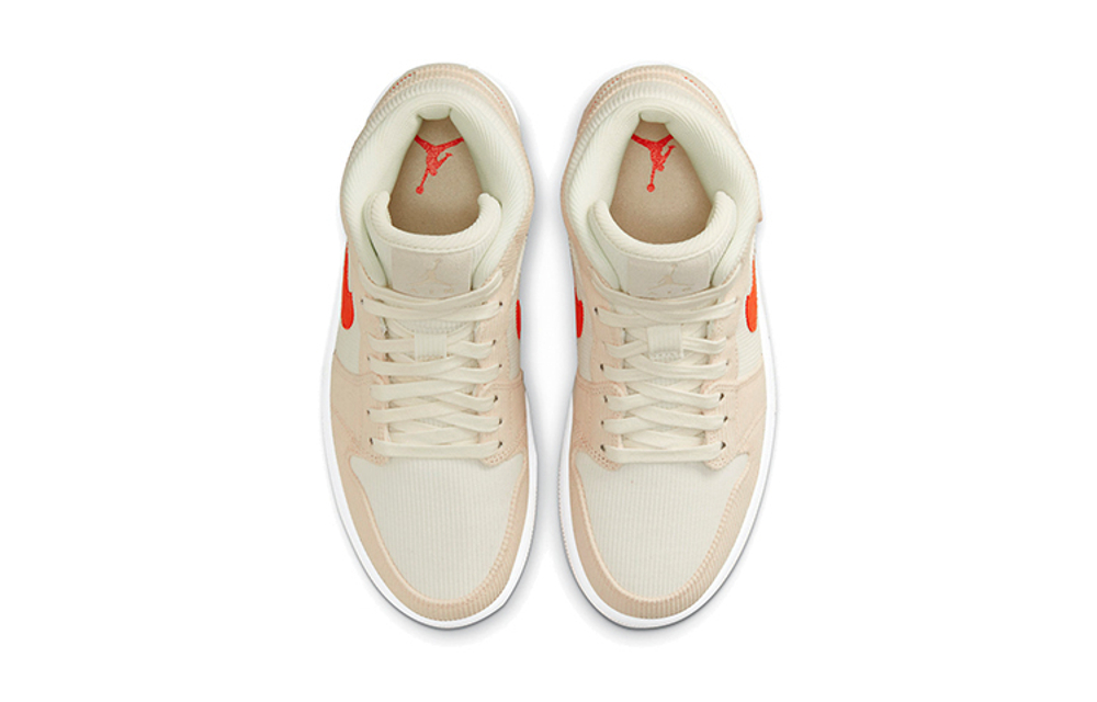 Кроссовки Jordan Air Jordan 1 Mid Se "Corduroy" (Женская размерная сетка)
