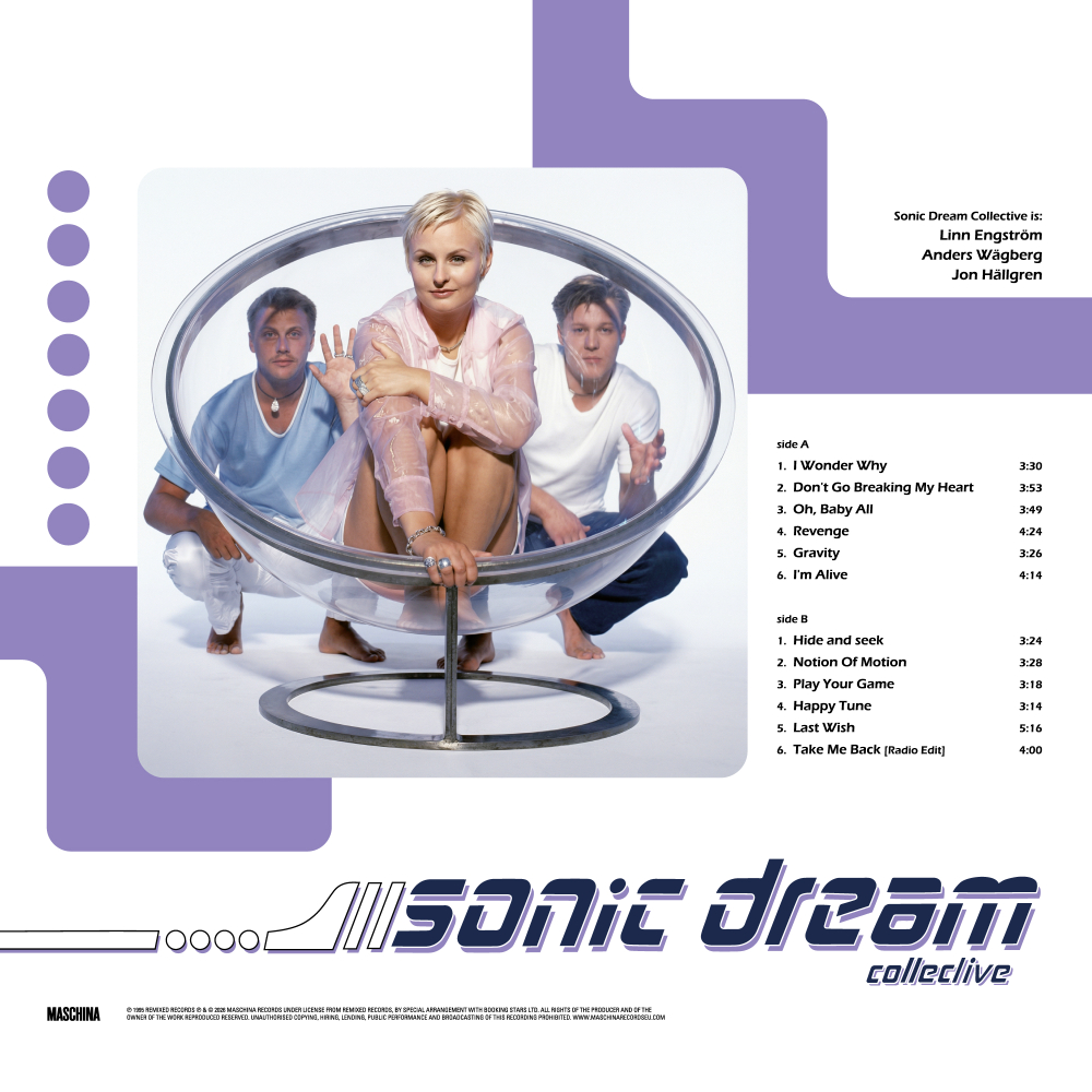 LP: Sonic Dream Collective – «Gravity» (1995/2026) [Limited Purple Vinyl]