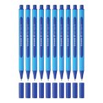 Набор Ручка шариковая Schneider Slider Edge XB синяя, 1.4мм, трехгранный корпус, набор 10 штук