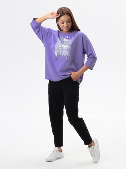 Брюки на манжете 2