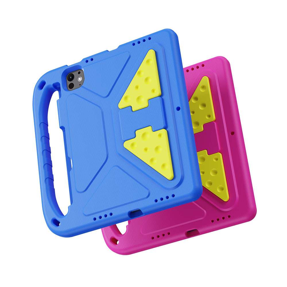 Детский чехол розового цвета на планшет iPad Air 4, 5 (10,9) и iPad Pro 11 (2018, 2020, 2021, 2022) от Dux Ducis, серия Puff Series Case