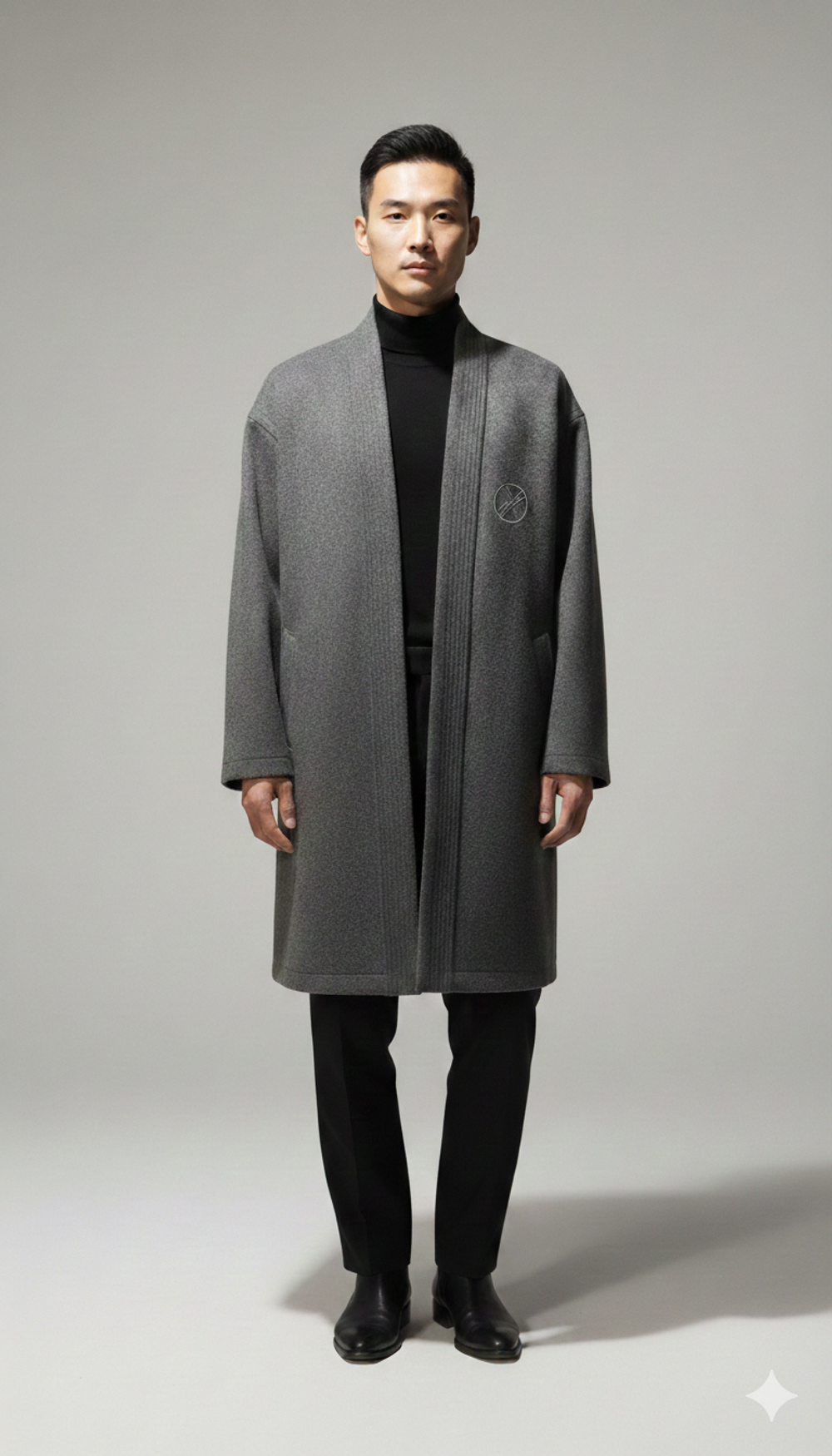 Шапан шерстяной MURA SYZYGY GREY