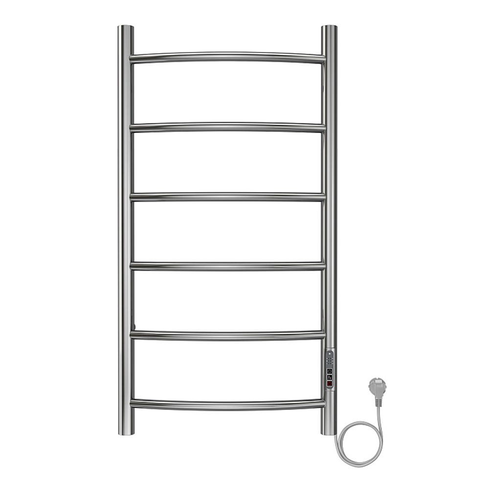 Полотенцесушитель электр. Azario VERONA 43.2х80, Хром