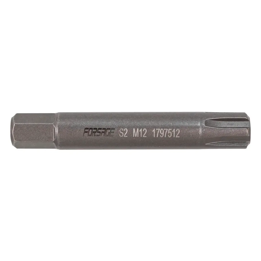 Бита 6-гранная Ribe M12х75ммL, 10мм Forsage F-1797512