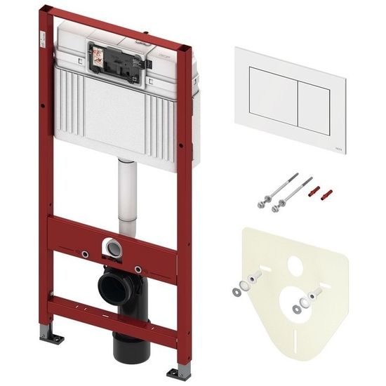 Инсталляция TECE TECEbase 9400413 для подвесного унитаза с панелью смыва ТЕСЕnow белая