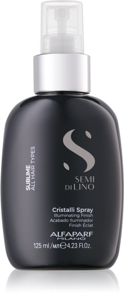 Alfaparf Milano Semi di Lino Sublime Cristalli - спрей для волос для блеска /   125  ml  / GTIN 8022297065052