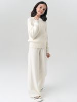 Джемпер для девочки AT1001 молочный