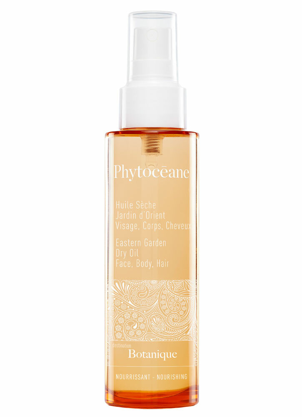 PHYTOCEANE Eastern Garden Dry Oil Face Body Hair Amber And Sandalwood Scent, 100 ml
